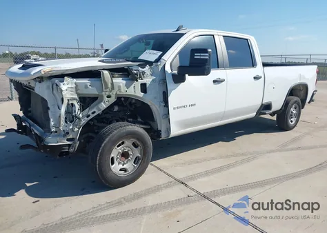 2024 Chevrolet Silverado 2500Hd 2Wd Long Bed Work Truck from USA, damaged, VIN 1GC1WLE79RF143291